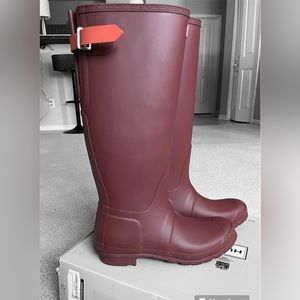 Hunter Brand Original Tall Rain Boots 9, 9.5